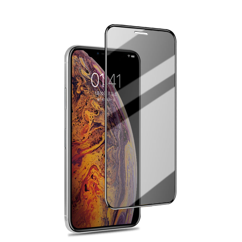 MOCOLO Anti-peep Full Glue Full Screen Silk Printing Tempered Glass Screen Protector Film for iPhone XS 5.8 inch MOCOLO Anti-peep Full Glue Full Screen Silk Printing Tempered Glass Screen Protector Film for iPhone XS 5.8 inch